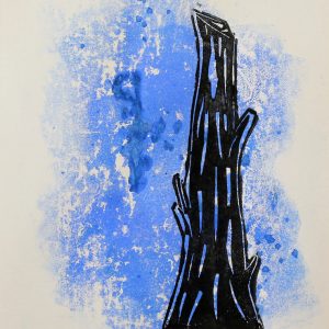 David Constantin - Blue Standing Stump