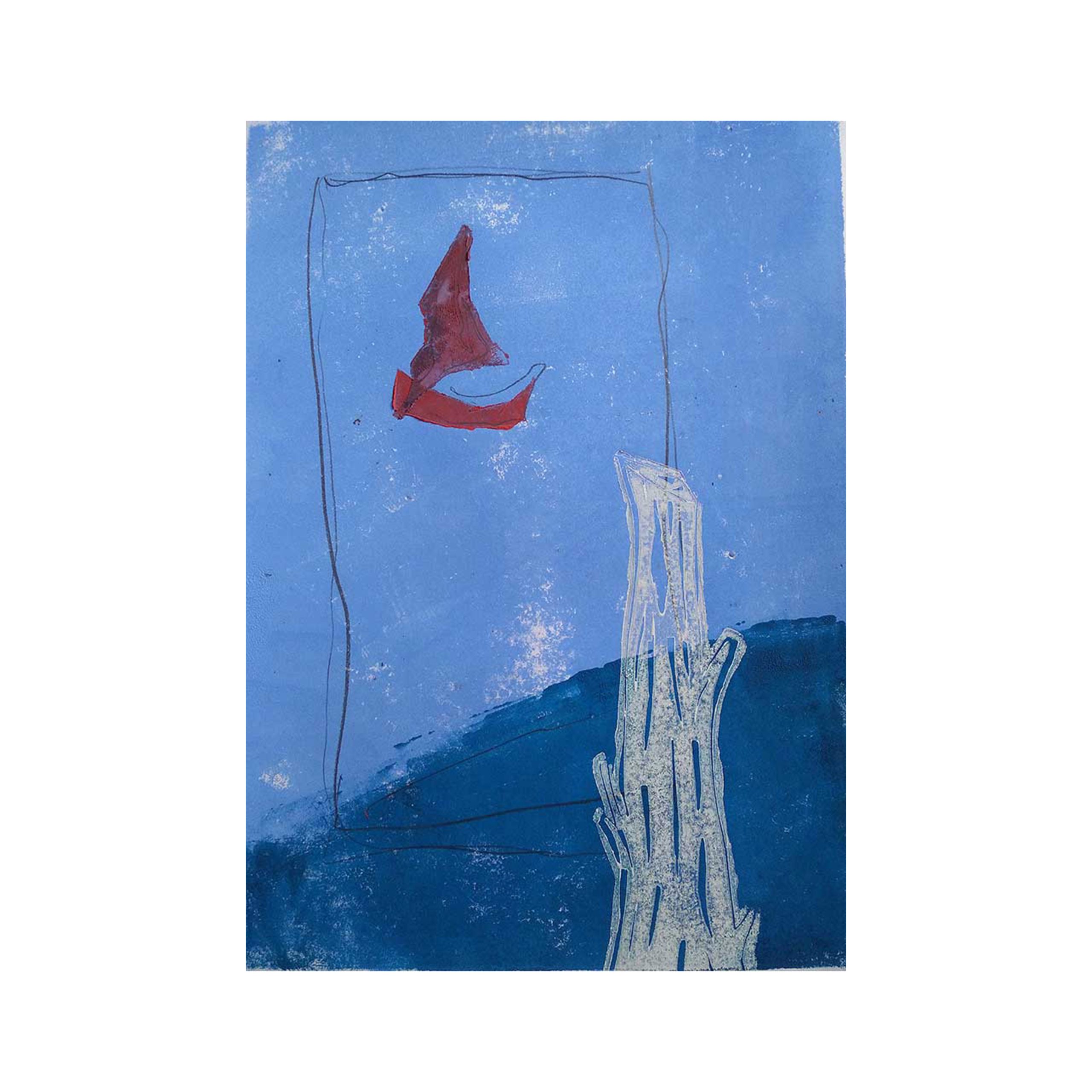David-Constantin---Red-boat---35-x-24-cm